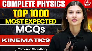 Kinematics Class 11 Physics  Most Important Questions for NEET 2024 Tamanna Chaudhary [upl. by Eatton]