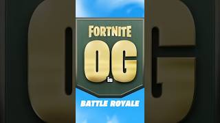 Chapter 1 OG Is Returning To Fortnite FOREVER [upl. by Peonir]