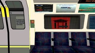 Northern Line  Kings Cross St Pancras to Euston [upl. by Tnafni]