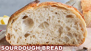 Sourdough Bread Recipe Super Simple [upl. by Erdnaek]