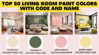 Asian Paints Colour Combination With Code 2024  Living Room Paint Color Ideas With Colour Code [upl. by Rebhun937]