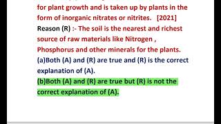 class10science assertionandreason modalpaper class x science assertion reason type questions [upl. by Talbert406]