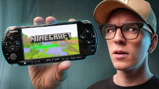 Can a 15 Year Old Sony PSP Run Minecraft [upl. by Htabazile129]