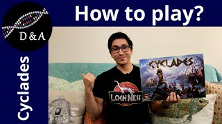 How to play Cyclades │ DampA Tutorial in English [upl. by Hersh]