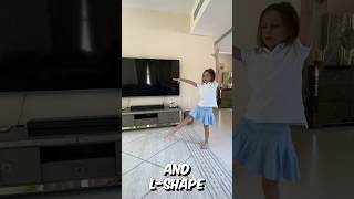 Learn how to do cartwheel in gymnastics Mia is giving step by step tutorial how to start doing it [upl. by Eedoj]