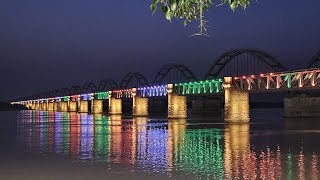 Godavari Rajahmundry  Pushkar Ghat Godavari Harathi [upl. by Delly695]