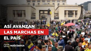 En video así avanzan las movilizaciones de este jueves 8 de febrero en el país [upl. by Jolda]