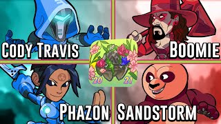 Sandstorm amp Boomie vs Cody Travis amp Phazon  Grand Final  Spring Championship 2021 2v2 NA [upl. by Ainoloppa]