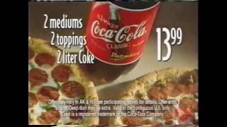 Dominos Pizza  Television Commercial  1999 [upl. by Isewk]