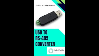 USB TO Rs485 Converter rs485 modbus seriealconverter serialcommunication [upl. by Eidnak879]