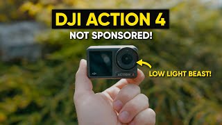 DJI Osmo Action 4 Honest Unsponsored Review  Should You Buy It [upl. by Llerdnek]