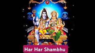 Har Har Shambhu 🙏♒🔵🕉️ subscribe shortsfeed viralshort song harharmahadev tranding share new [upl. by Harty]