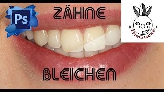 Photoshop Tutorial  Zähne bleichen [upl. by Engle]