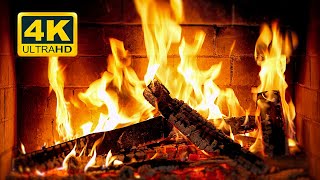 🔥 Cozy Fireplace 4K 12 HOURS Fireplace with Crackling Fire Sounds Crackling Fireplace 4K [upl. by Onairelav]