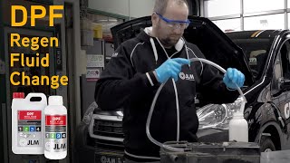 How to replace the regeneration fluid in your DPF  with JLM DPF Refill Fluid Stepbystep guide [upl. by Gimpel]