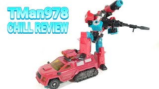 TRANSFORMERS TITANS RETURNREVEAL THE SHEILD PERCEPTOR w CONVEX CHILL COMPARISON REVIEW [upl. by Ruthven]