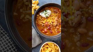 The EASIEST Instant Pot Chili souprecipe fallrecipes chilirecipe soupseason [upl. by Yevoc94]