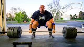 BRIAN SHAWS INSANE 1001 LB DEADLIFT [upl. by Pax]