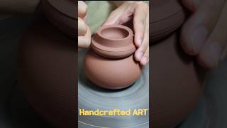 Clay bottle handcraft clay mud handcraft artisan clay bottle [upl. by Riki]