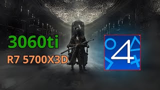 Ryzen 7 5700X3D  RTX 3060 Ti  Tested in BloodBorn Shadps4 [upl. by Harrat]