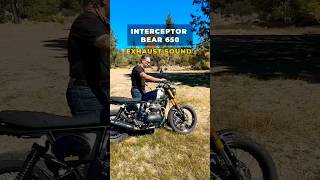 Royal Enfield Interceptor Bear 650 Exhaust Sound  BikeWale shorts [upl. by Bowie238]