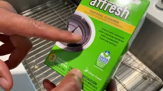 Affresh Disposal Cleaner Instructions and Review [upl. by Teemus]