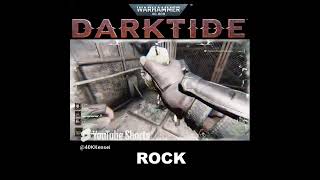 Rock repost  WH40k Darktide darktide gaming warhammer Bricky [upl. by Noirod]