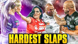 The HARDEST SLAPS from SLAP FIGHTING CONTESTS  SLAPFIGHT [upl. by Nirb]