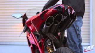 Extended Raw Sound Clip  Ducati 848 1098 1198 Toce Exhaust video by TST Industries [upl. by Granville]