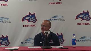 Stony Brook Football Postgame Press Conference  Aug 31 2023 [upl. by Assena131]