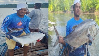 MONSTER SIZE GT FISHING  ANDAMAN amp NICOBAR ISLANDS  bangaloreanglersstrike4096 [upl. by Lammond]