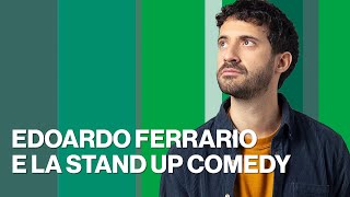 Edoardo Ferrario e la stand up comedy  Timeline 21012024 [upl. by Neetsuj]