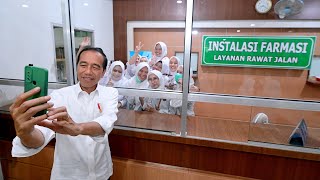 Presiden Jokowi Tinjau RSUD Sultan Syarif Mohammad Alkadrie Pontianak 21 Maret 2024 [upl. by Edholm]