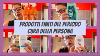 Finiti del periodo persona 🎉🎉🎉 prodottifiniti empty beautytips [upl. by Doniv]