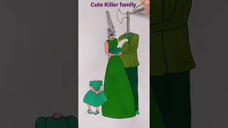 Cute Killer Family viral shorts youtubeshorts short trending [upl. by Llevart]