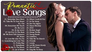 The Best of Love Songs 2024  Greatest Romantic Love Songs Playlist  Songs with Lyrics [upl. by Joshi]