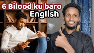 6 Bilood ku baro English ka  Lesson 01  Johar Academys english course [upl. by Falo]