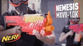 NERF Rival  Nemesis MXVII10K Blaster Precision Battling [upl. by Giacopo78]