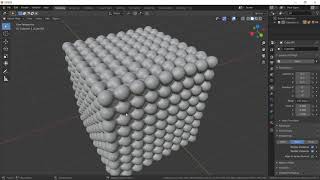 Blender 28  instancing tricks  metaball [upl. by Nerua]