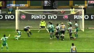 Juventus  Cesena 31 Il gol di Del Piero [upl. by Zoila]