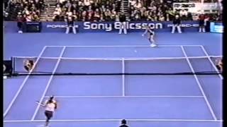 WTA Championships 2005 RR 3 Amelie Mauresmo vs Mary Pierce Highlights [upl. by Aivyls]