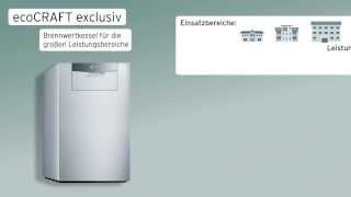 Vaillant GasBrennwertkessel ecoCRAFT exclusiv [upl. by Ecitsuj]