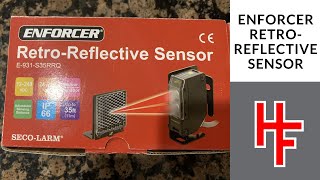 Gate Update Sensor Review  Enforcer RetroReflective Sensor [upl. by Malilliw]