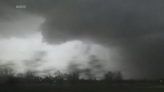 100 mph winds slam Southern Plains causing widespread destruction [upl. by Htebaile]