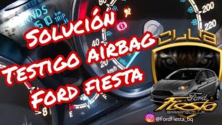 Apagar Testigo AirBag  Ford Fiesta  Fallo en el cinturón de seguridad  Solución paso a paso DIY [upl. by Tychonn]