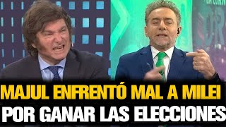 PERIODISTA ENFRENTÓ MAL A MILEI TODA LA ENTREVISTA POR HABER GANADO LAS ELECCIONES [upl. by Hazlett]