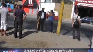 INSPECCION TECNICA POLICIAL DE ACCIDENTE EN PANAMERICANA SUR [upl. by Nomla]