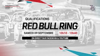 PCCF  Septembre  Red Bull Ring  Qualifications  Porsche Carrera Cup France [upl. by Mialliw]