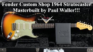 Fender Masterbuilt Custom Shop Stratocaster 1964 HREL 3TSB Paul Waller [upl. by Jaymie]