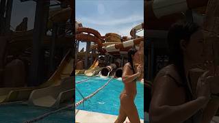 🌞Fun At The Water Park Summur Holiday Hot Day🧜‍♀️ waterslide waterpark [upl. by Yeuh]